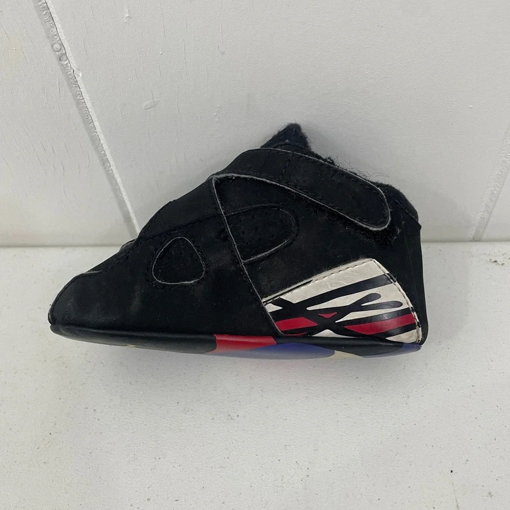Air Jordan Retro VIII 8 Playoffs 2007 305362-061 Toddler Soft Bottom 4C No Box